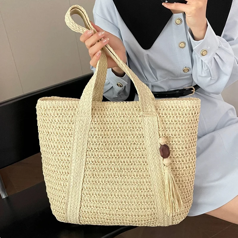 Geräumige und stilvolle Strandtasche Skanto