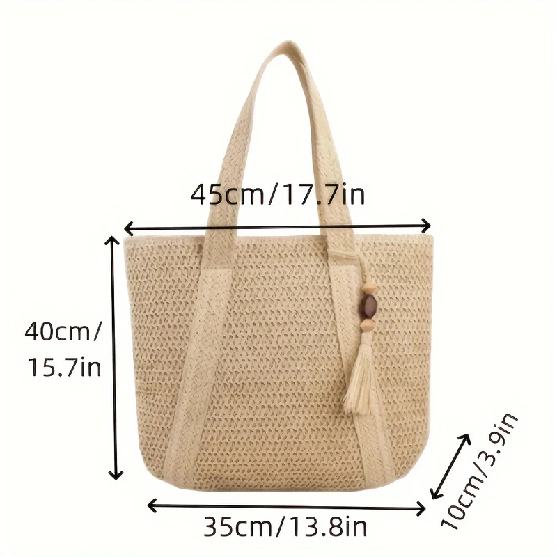 Geräumige und stilvolle Strandtasche Skanto