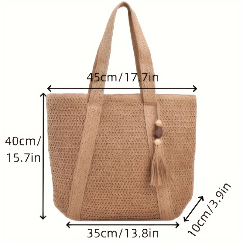 Geräumige und stilvolle Strandtasche Skanto