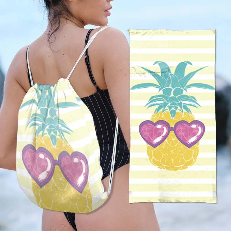 Tasche mit integriertem Handtuch Skanto