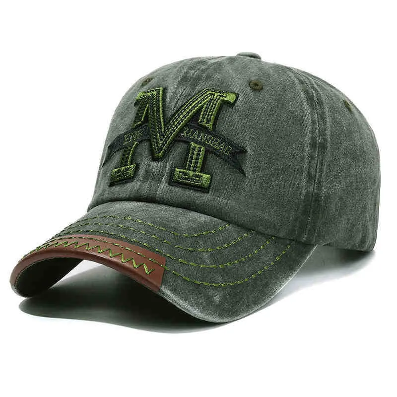 Herren-Baseballcap im Vintage-Look mit Stickerei Skanto
