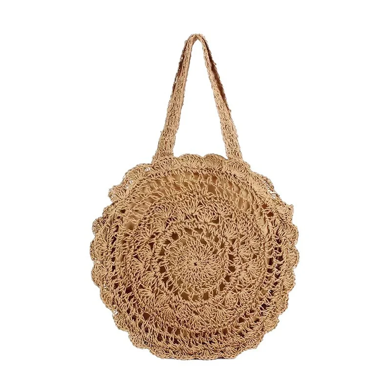 Handgeknüpfte runde Tasche Skanto