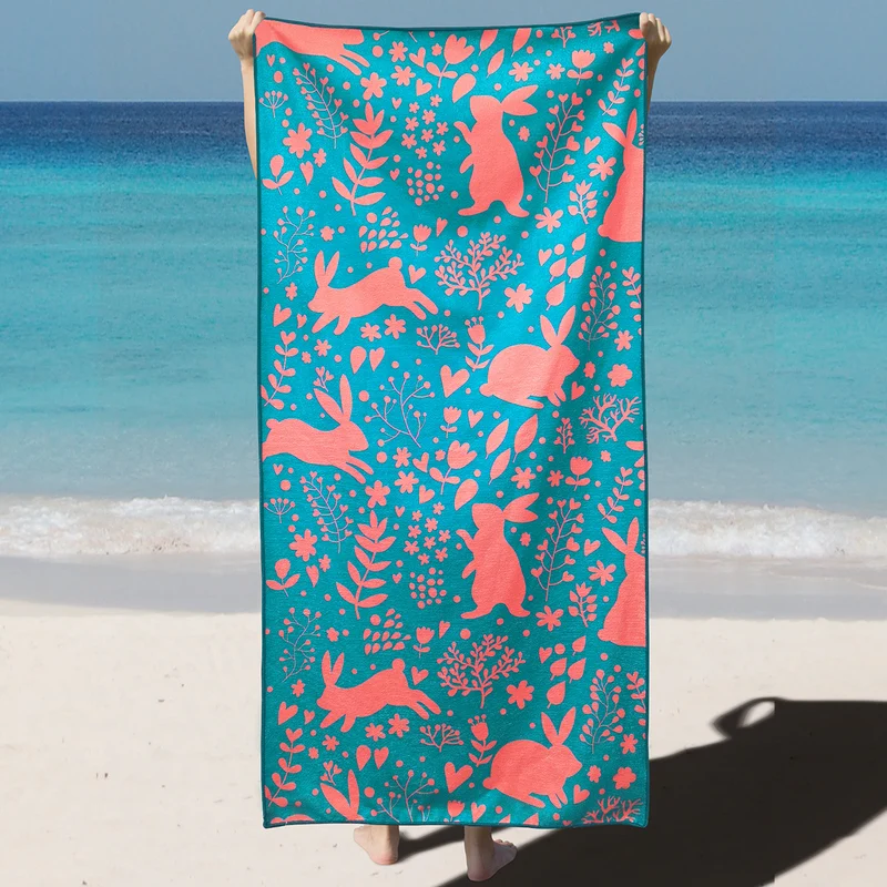 Strandtuch mit bezauberndem Meerjungfrauen-Design Skanto