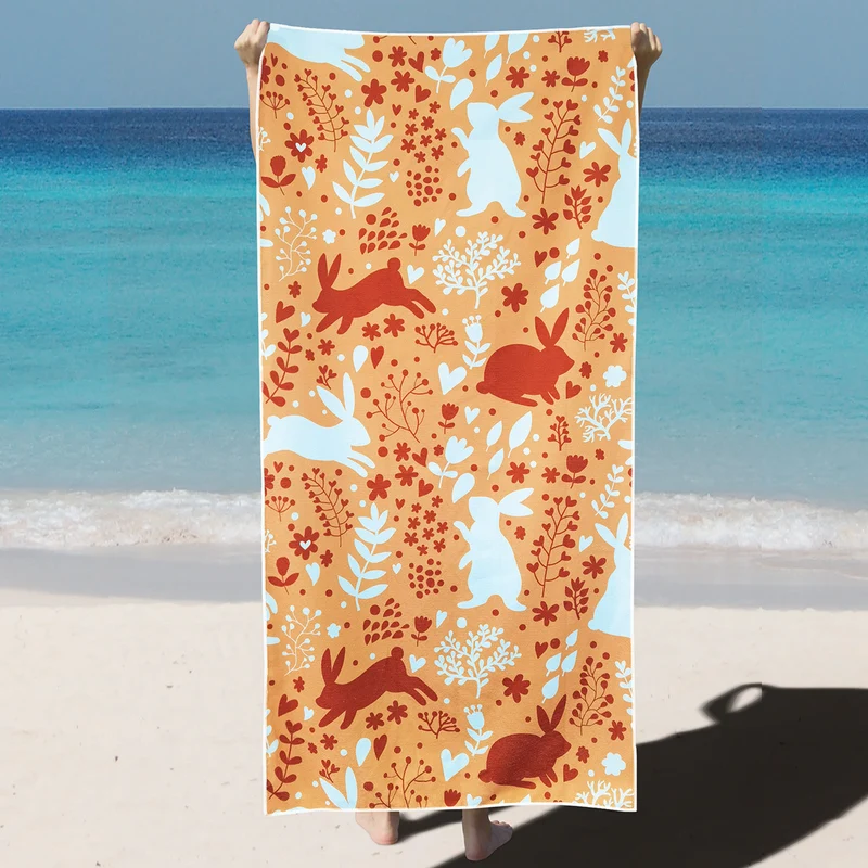 Strandtuch mit bezauberndem Meerjungfrauen-Design Skanto