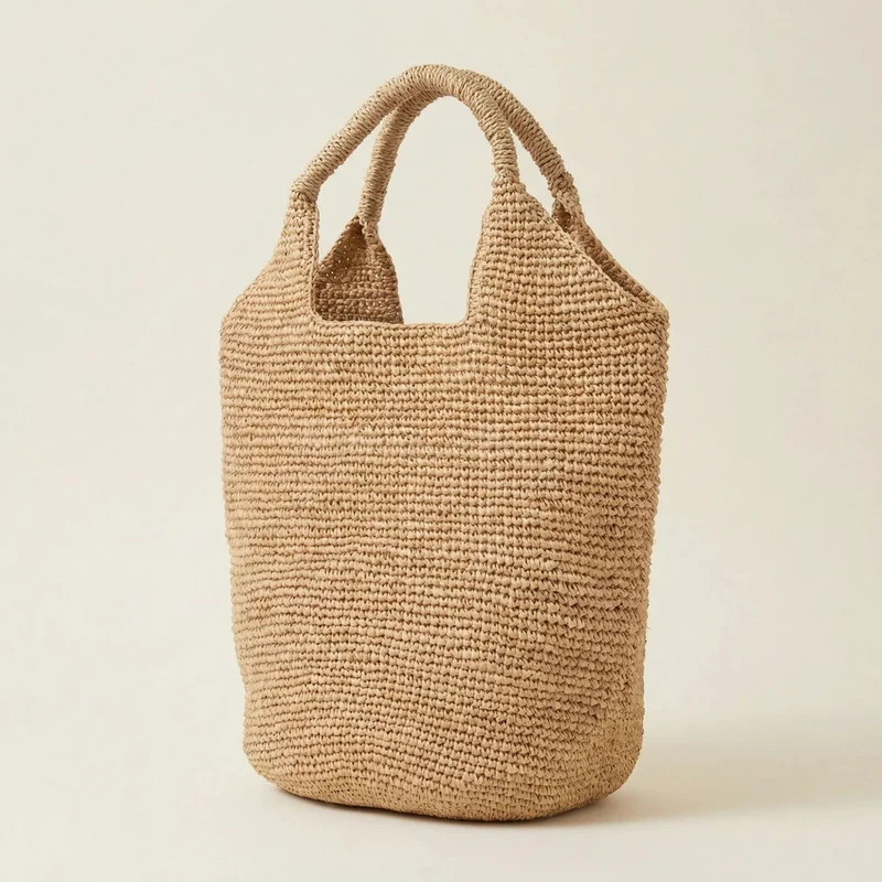 Handgemachte Strohtasche Skanto