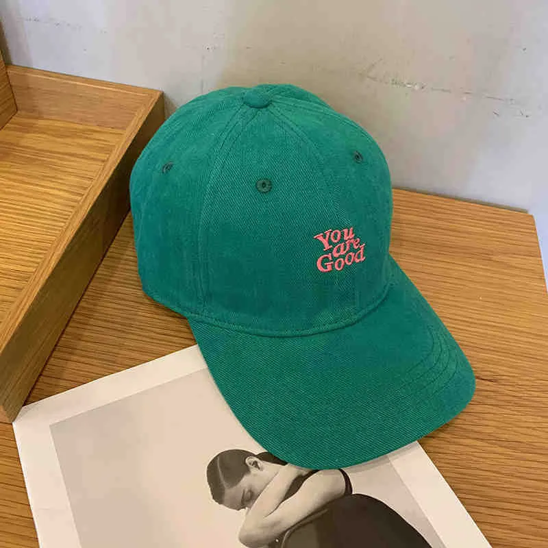 Herren Freizeit Baseballkappe mit Botschaft im Used-Look Skanto