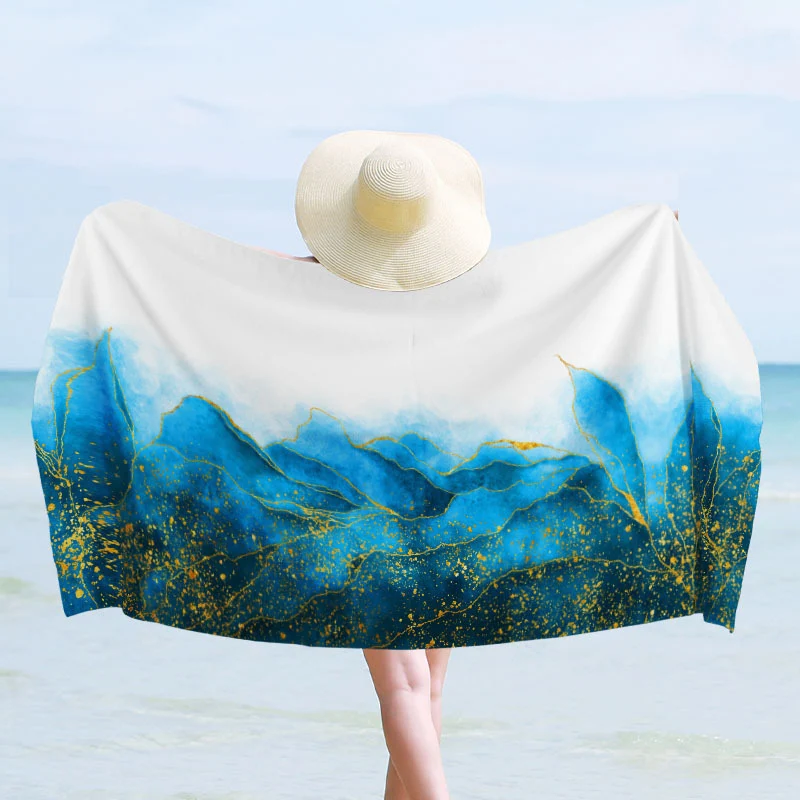 Strandtuch mit maritimem Design Skanto