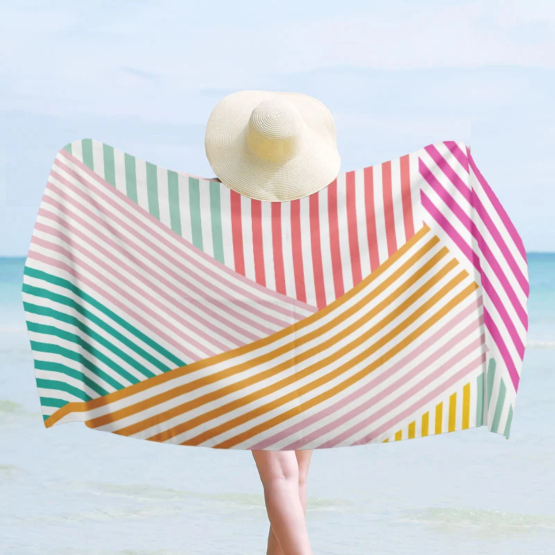 Strandtuch mit maritimem Design Skanto