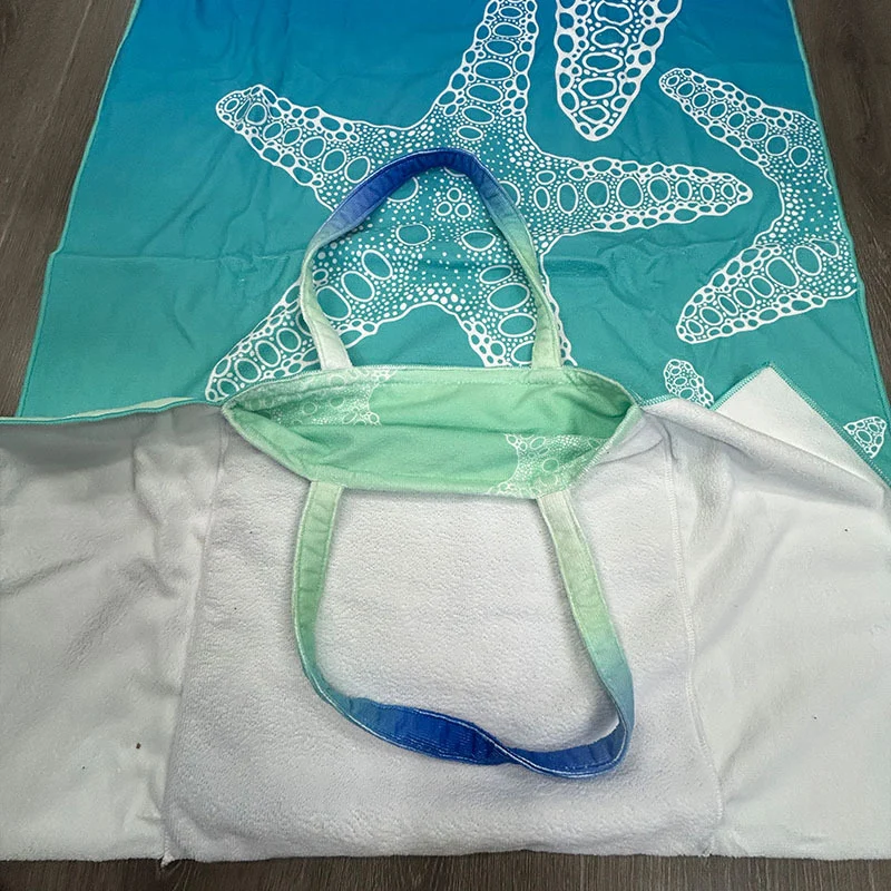 Multifunktionales Strandtuch und Tragetasche Skanto