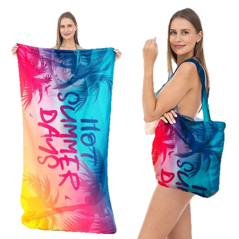 Multifunktionales Strandtuch mit Tragetasche Skanto