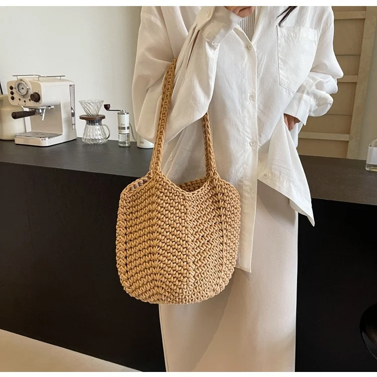 Moderne und nachhaltige Makramee Tasche Skanto