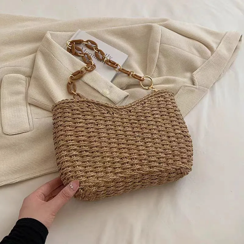 Trendige Makramee-Handtasche Skanto