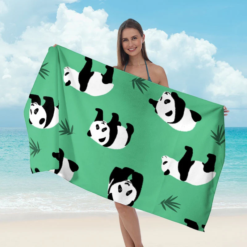 Strandtuch mit kreativem Surf-Motiv Skanto