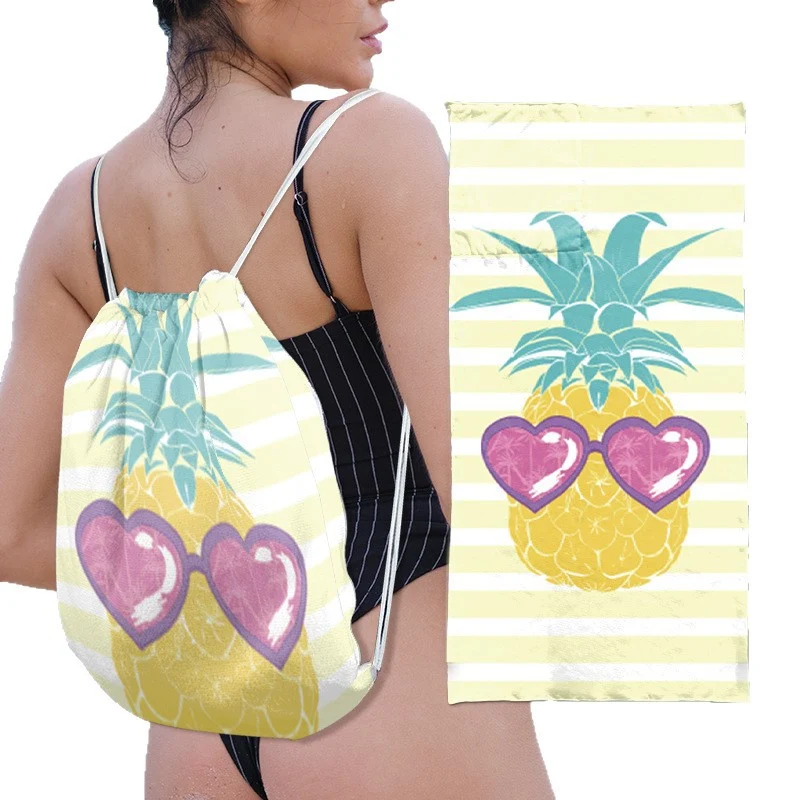 Multifunktionale Strandtasche mit integriertem Handtuch Skanto