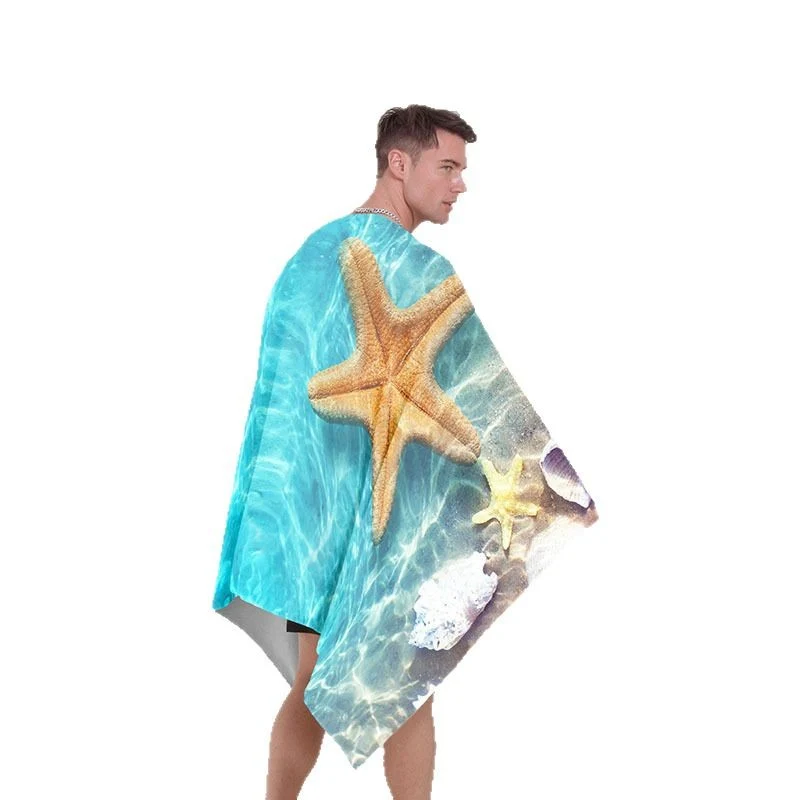 Strandtuch mit kreativem Schildkröten-Motiv Skanto
