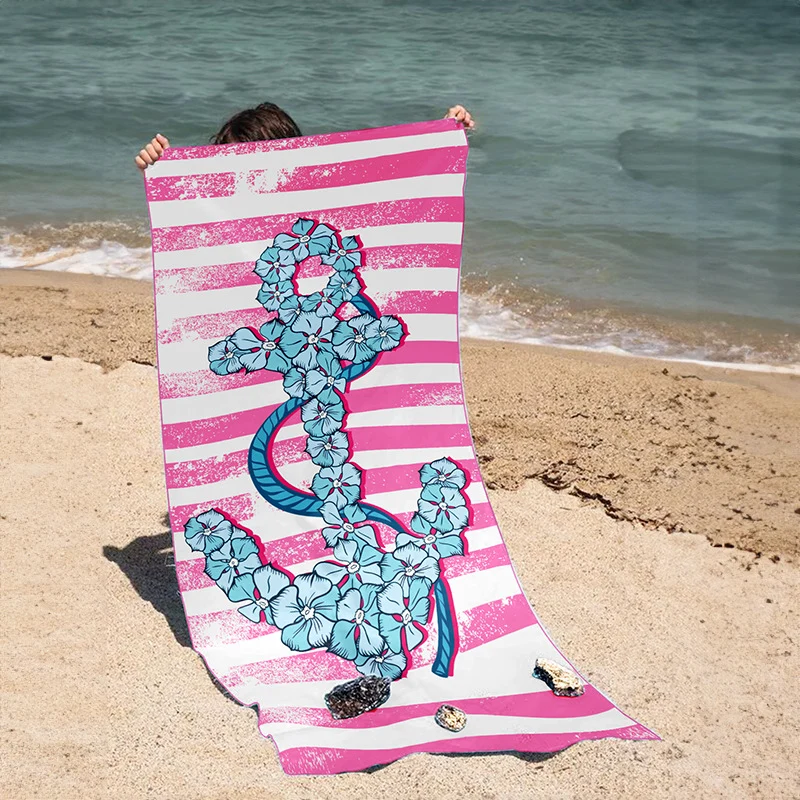 Strandtuch mit kreativem Schildkröten-Motiv Skanto