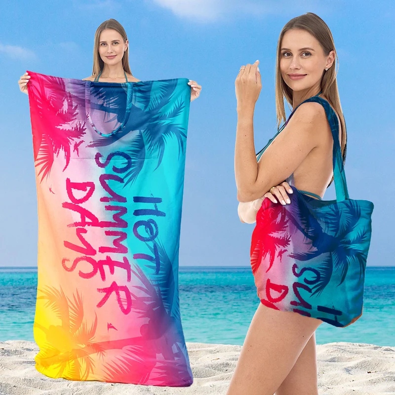 Strandtuch mit kreativem Meeresschildkröten-Muster Skanto