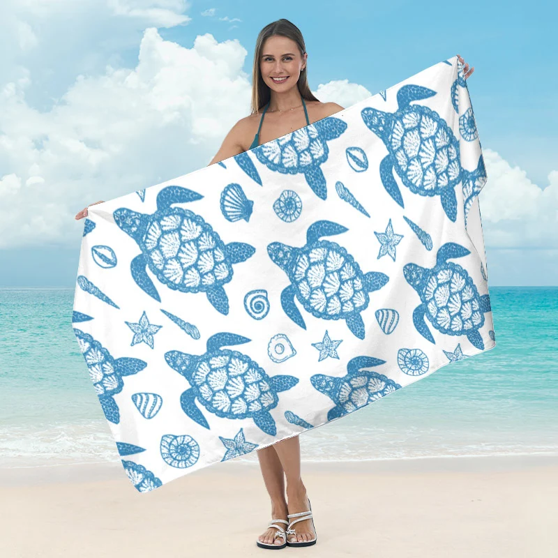 Strandtuch mit hellem Frucht-Motiv Skanto