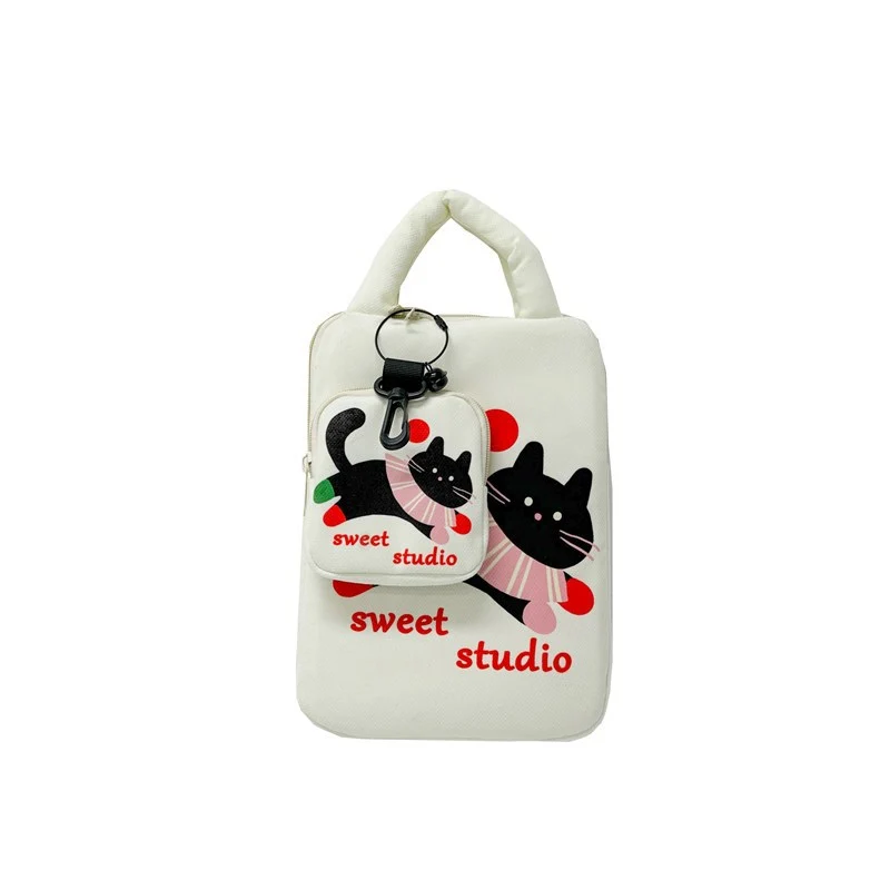 Laptoptasche mit kreativem Katzenmuster Skanto