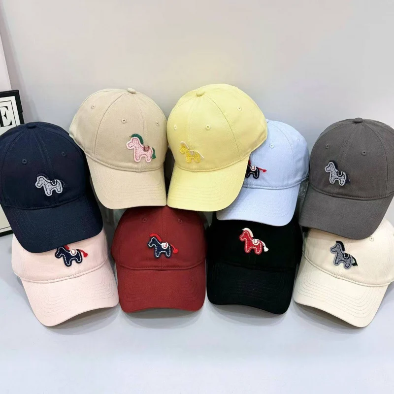 Damen Verspielte Bestickte Pony Baseball Cap Skanto
