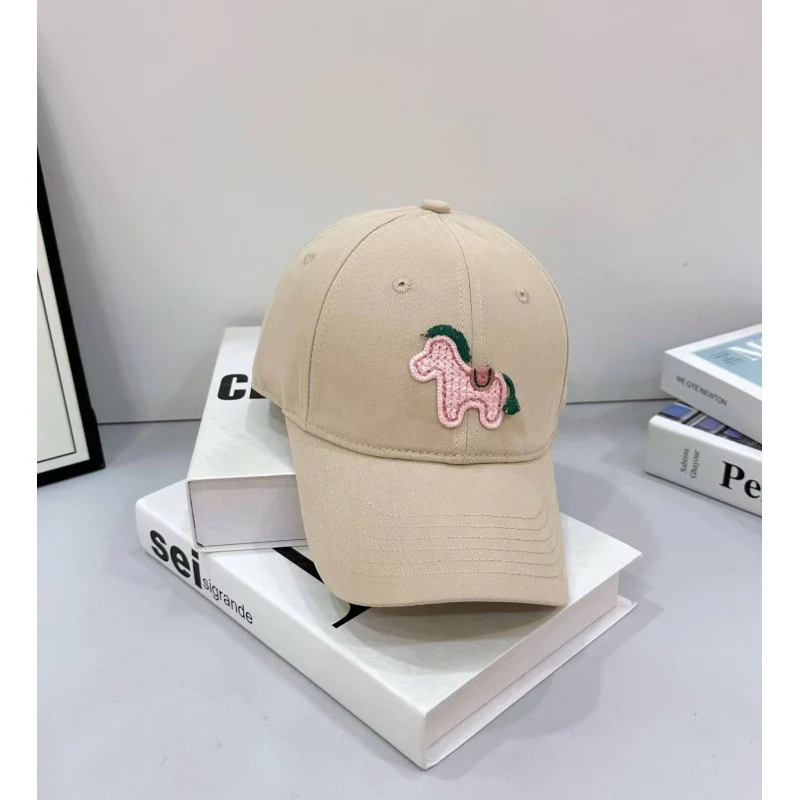 Damen Verspielte Bestickte Pony Baseball Cap Skanto