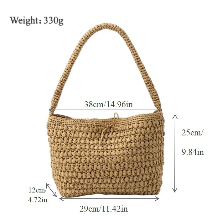 Handgemachte Makramee Tasche Skanto