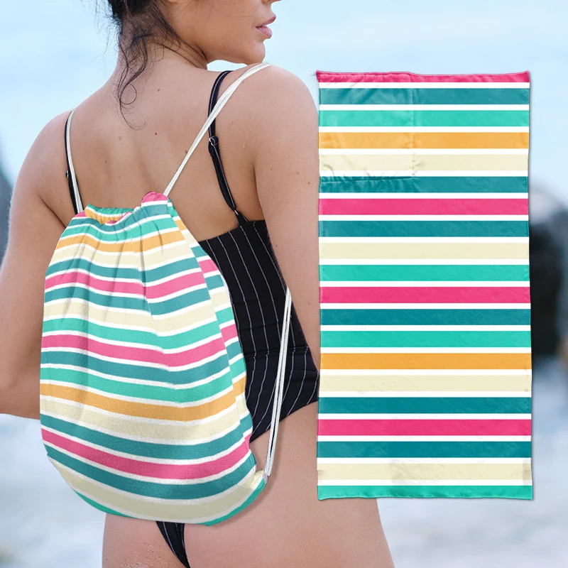 Multifunktionale Strandtasche mit integriertem Handtuch Skanto