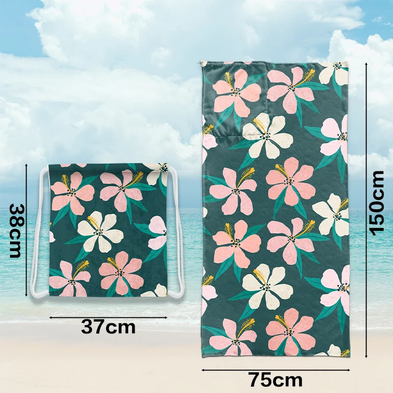 Multifunktionale Strandtasche mit integriertem Handtuch Skanto