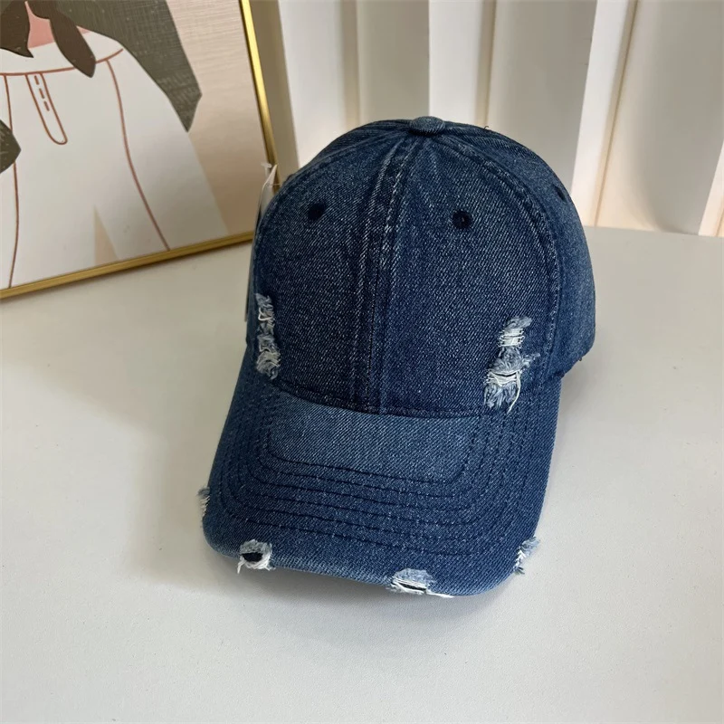 Damen Denim Baseballkappe im Used-Look Skanto 1784083631