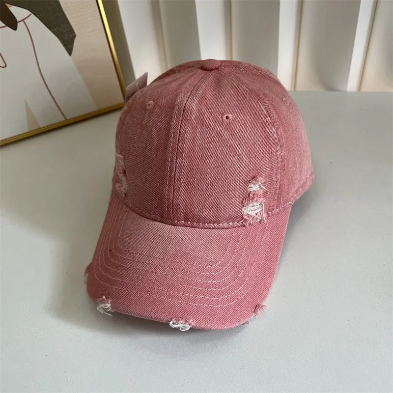 Damen Denim Baseballkappe im Used-Look Skanto 1784083631