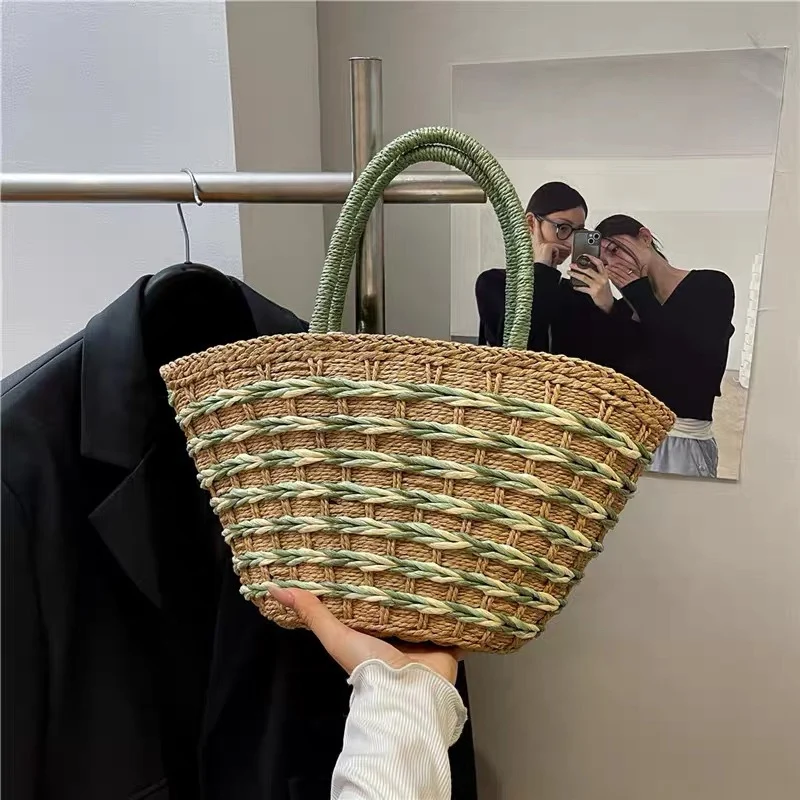 Korbtasche im zeitlosen Design Skanto