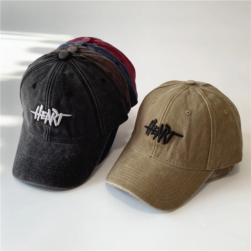 Lässige Distressed-Kappe für Damen Skanto