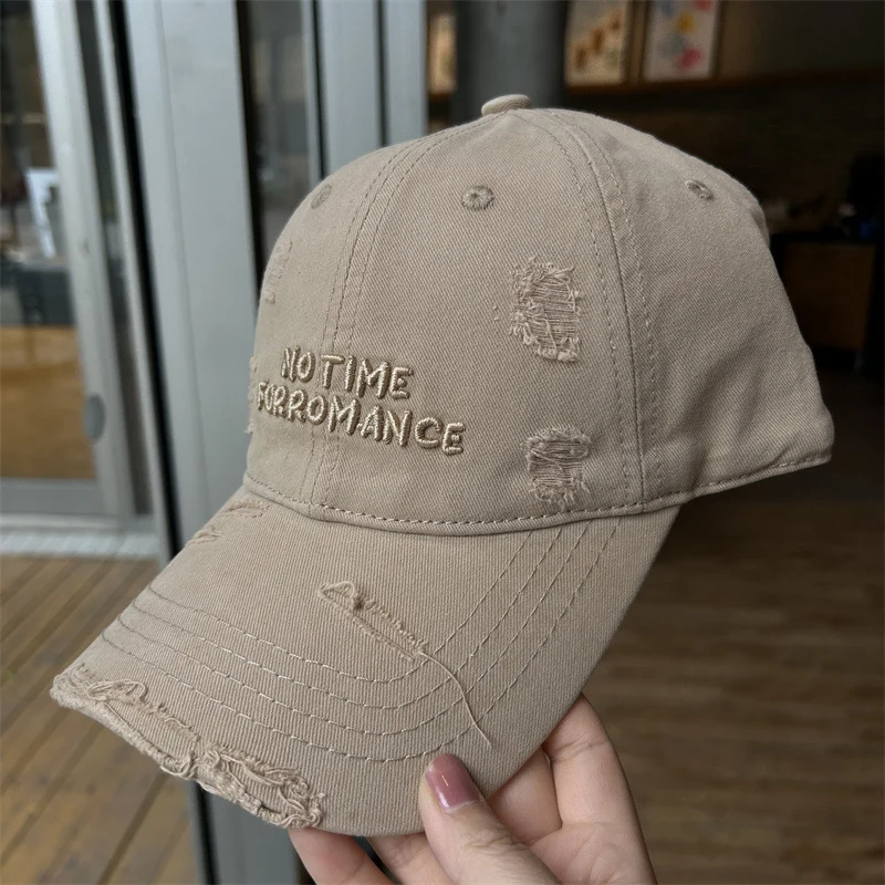 Damen Baseball Cap aus Baumwolle im Used-Look Skanto