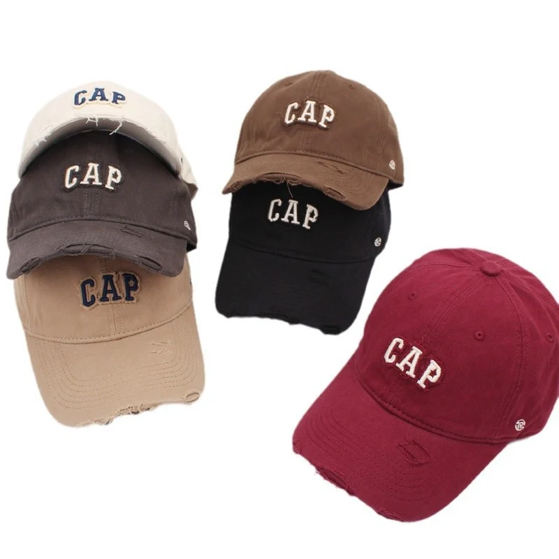 Damen Baseball Cap aus Baumwolle im Used-Look Skanto