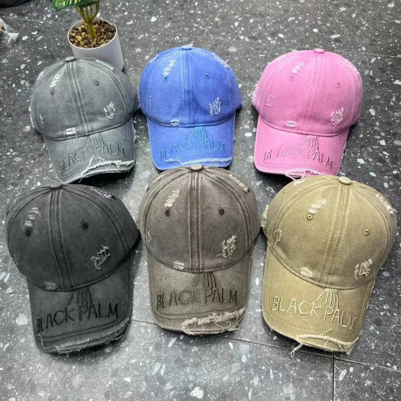Damen Distressed Baumwoll Baseballkappe Skanto 1784083899