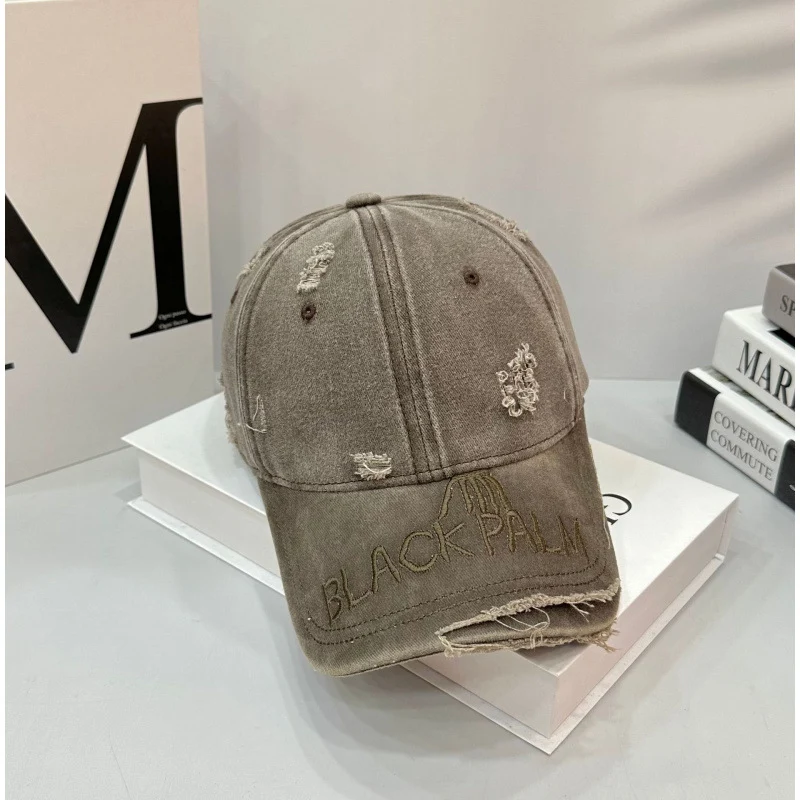 Damen Distressed Baumwoll Baseballkappe Skanto 1784083899