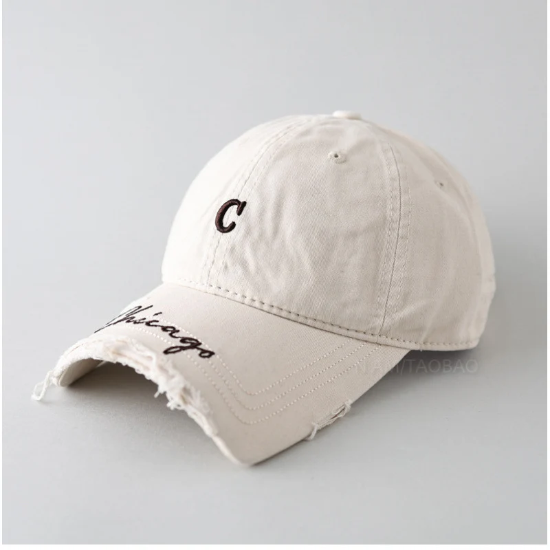 Damen Distressed Baumwoll Baseballkappe Skanto 1784083462