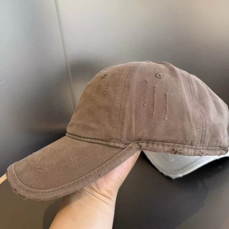 Damen Distressed Lässige Twill Baseballkappe Skanto