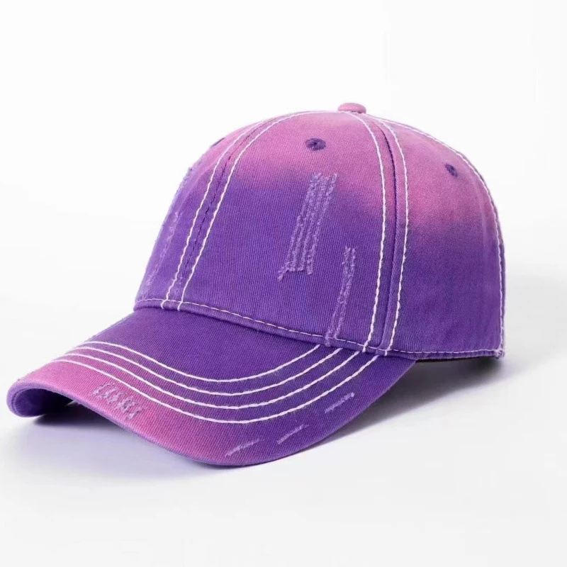 Herren Klassische Distressed Baumwoll-Baseballkappe Skanto