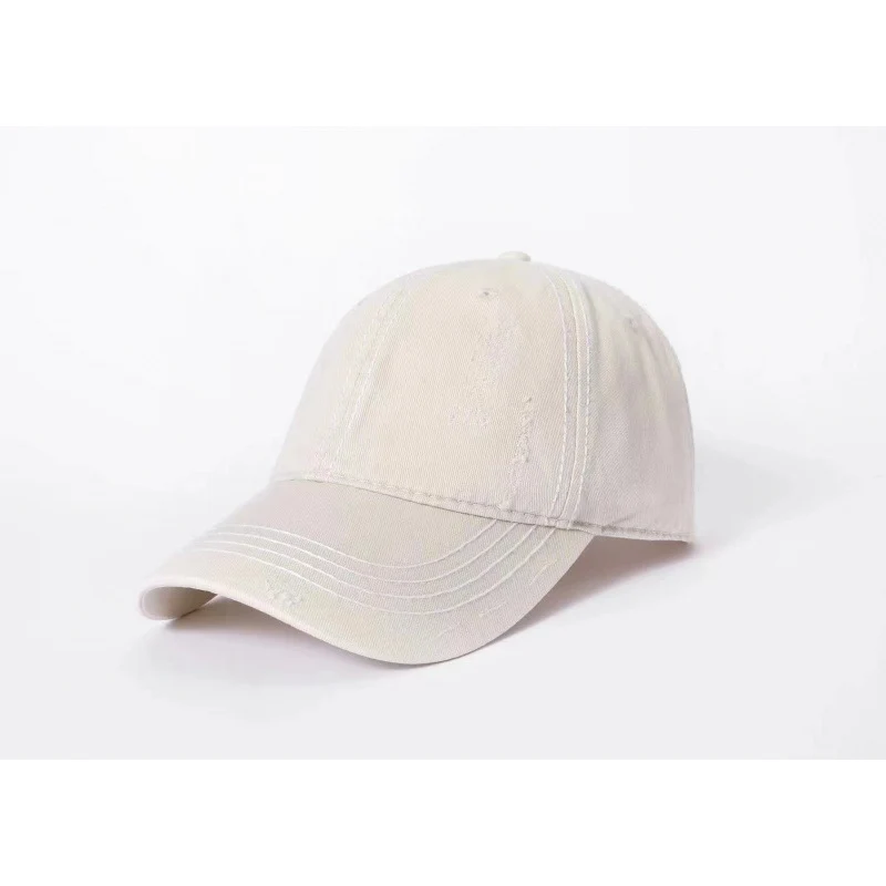 Herren Klassische Distressed Baumwoll-Baseballkappe Skanto