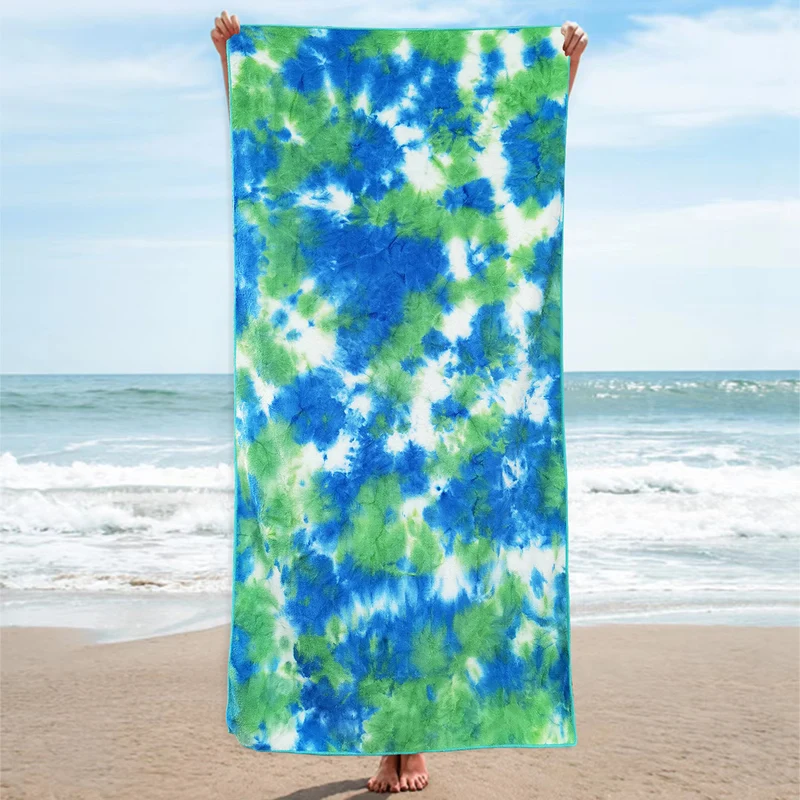 Strandtuch mit einzigartigem Tie-Dye-Design Skanto