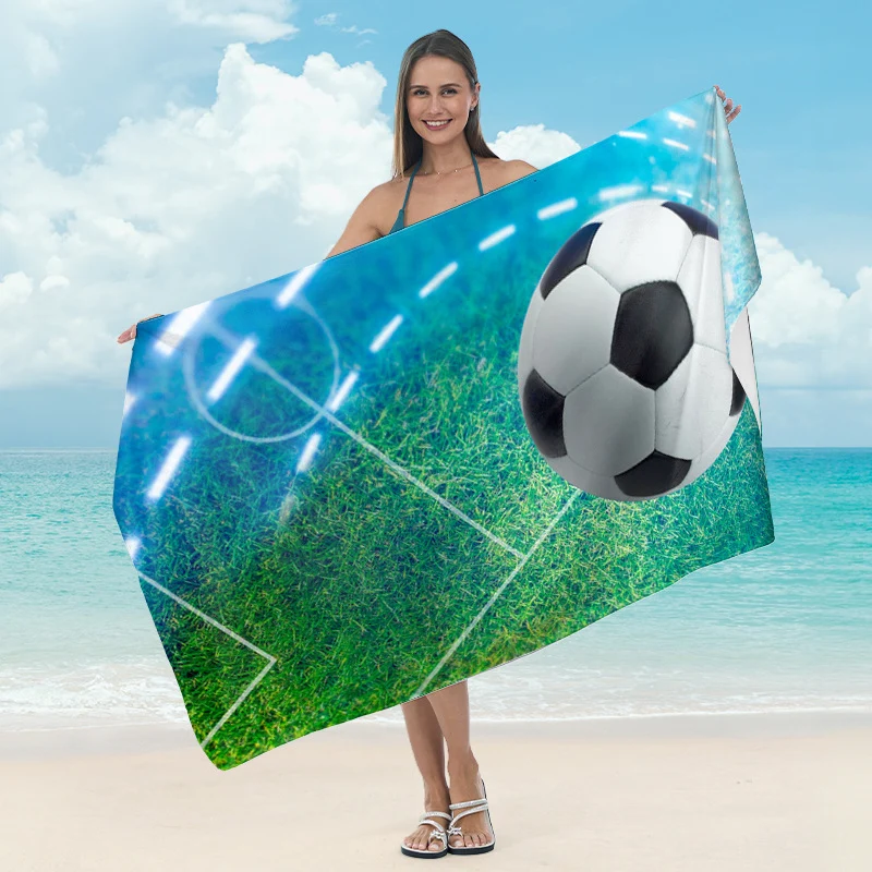 Strandtuch mit künstlerischem Mandala-Design Skanto
