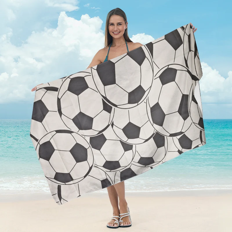 Strandtuch mit künstlerischem Mandala-Design Skanto