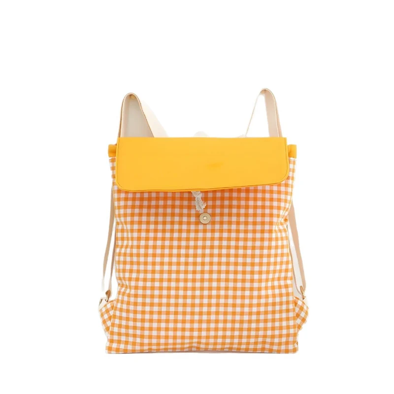 Rucksack mit Karomuster Skanto