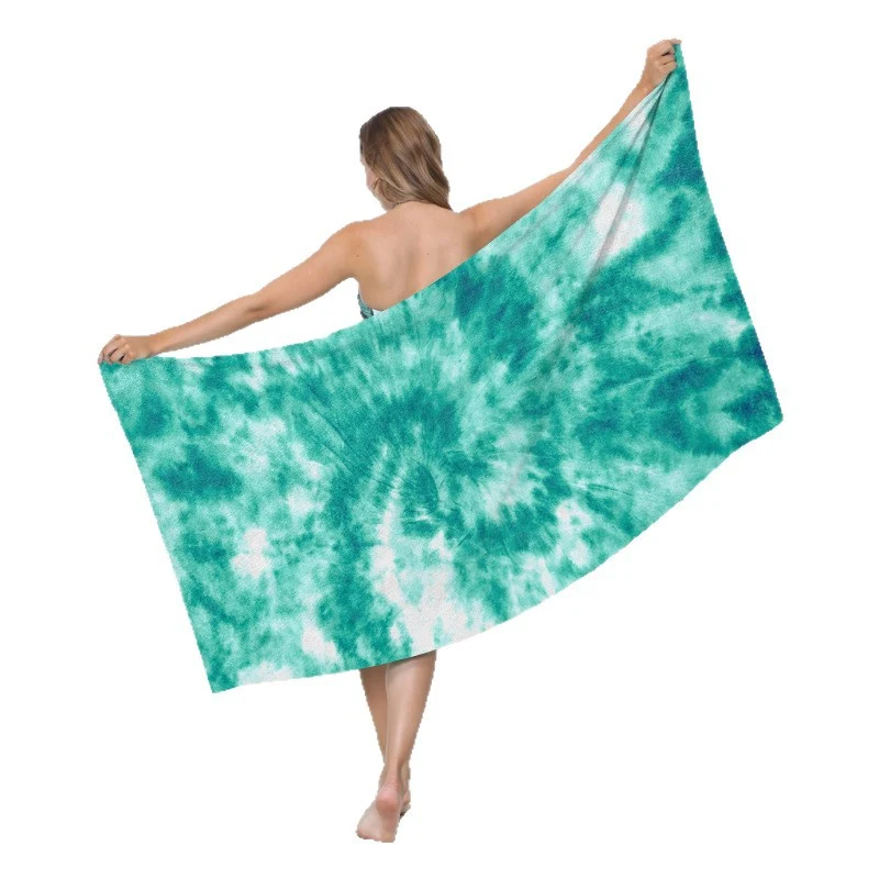 Großes Tie-Dye Strandtuch Skanto