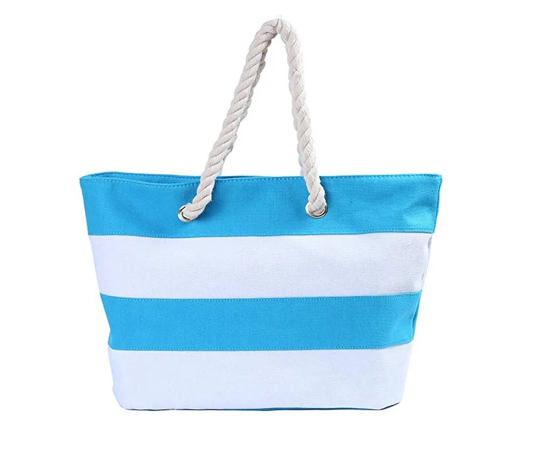 Geräumige Strandtasche im maritimen Look Skanto