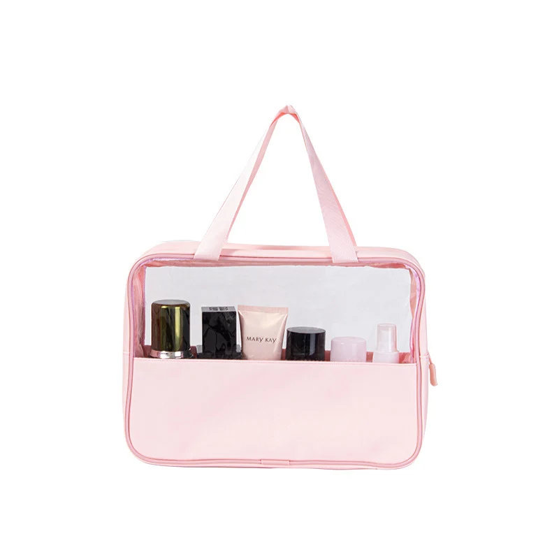 Kosmetiktasche mit transparenten Fächern Skanto