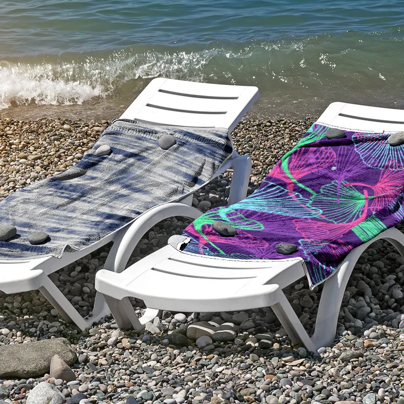 Strandtuch aus hautfreundlicher Mikrofaser mit kreativem Mustermix Skanto