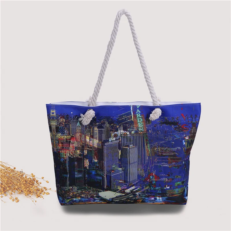 Geräumige Tragetasche und Strandtasche Skanto