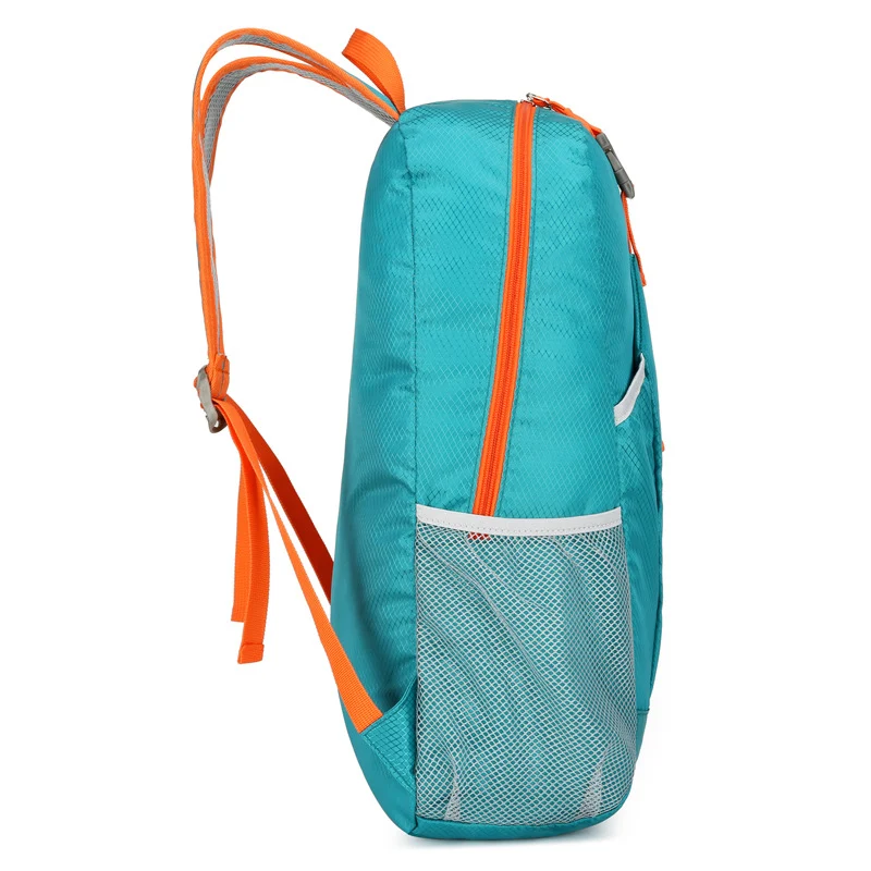 Unisex Nan Ultraleichter faltbarer Daypack mit Organizer-Taschen, wasserabweisendem Material und Netz-Seitentaschen Skanto